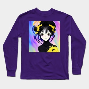 Anime Shoujo Ballerina Long Sleeve T-Shirt